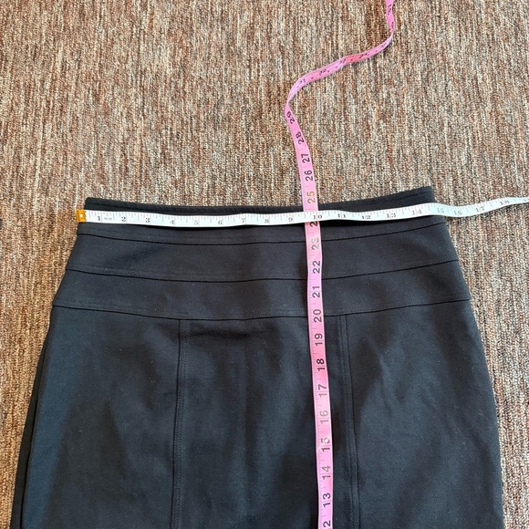 CAbi Black Midi Pencil Skirt size 12 - Picture 3 of 6